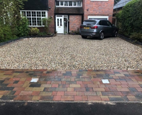 gravel driveway installation in Stratford upon Avon