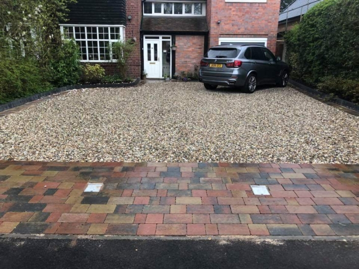 gravel driveway installation in Stratford upon Avon