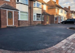 tarmac and block paved drive in Solihull