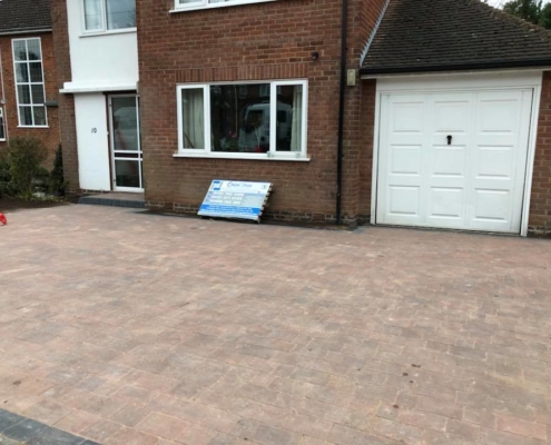 block paving driveway installed in Stratford upon Avon