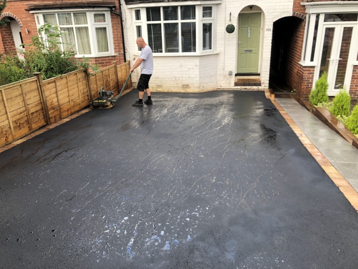 tarmac driveway completed in Solihull