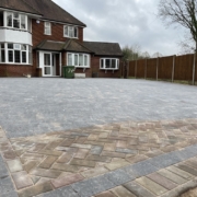 large block paving project in Solihull